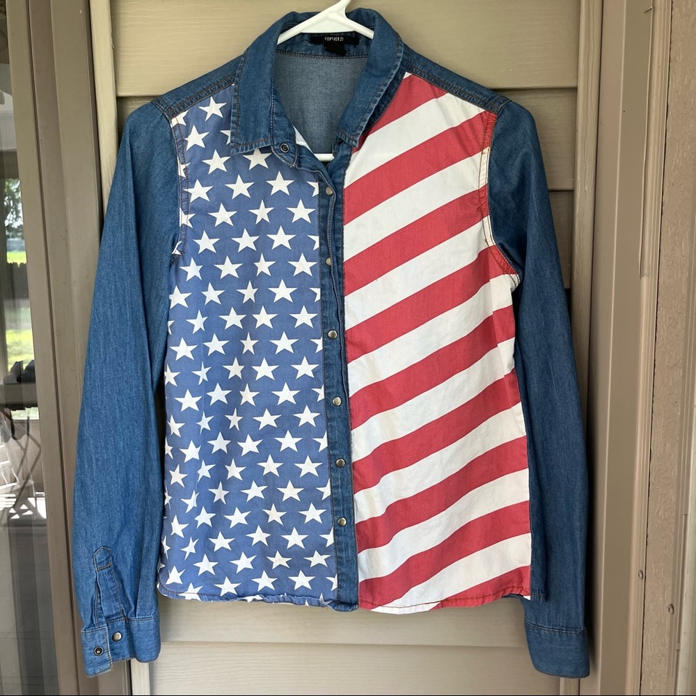 Forever 21 Long sleeve shirt, Size Sm